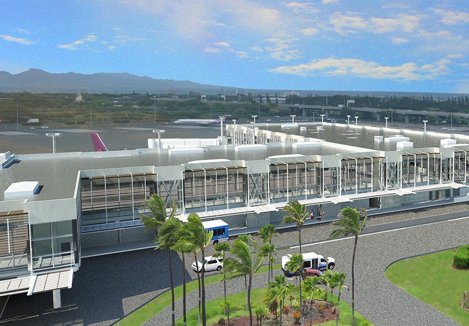 Honolulu International Airport Concourse Extension at Inter-Island Terminal