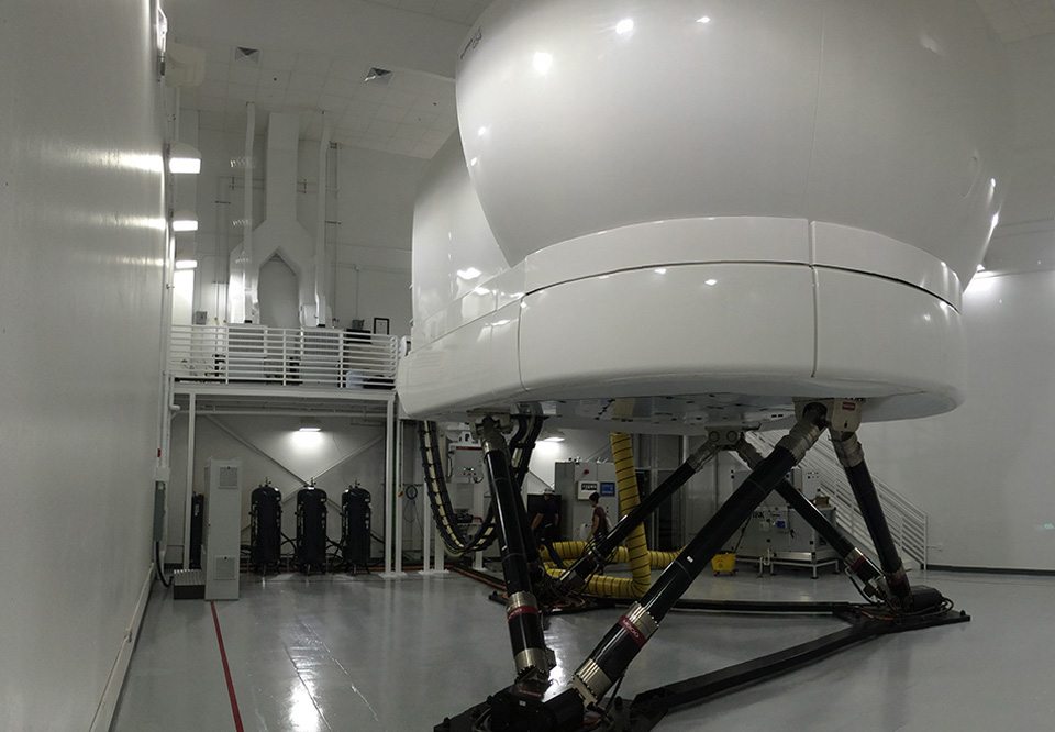 Hawaiian Airlines A320 Flight Simulator Facility